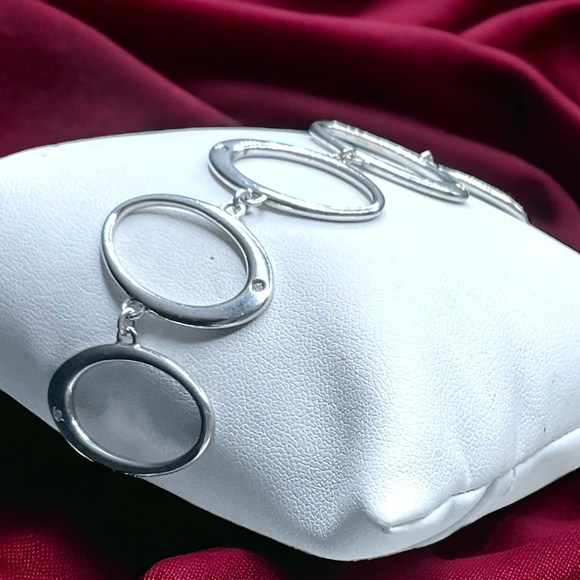 🌺Sterling & GENUINE DIAMOND Bracelet - Picture 11 of 12